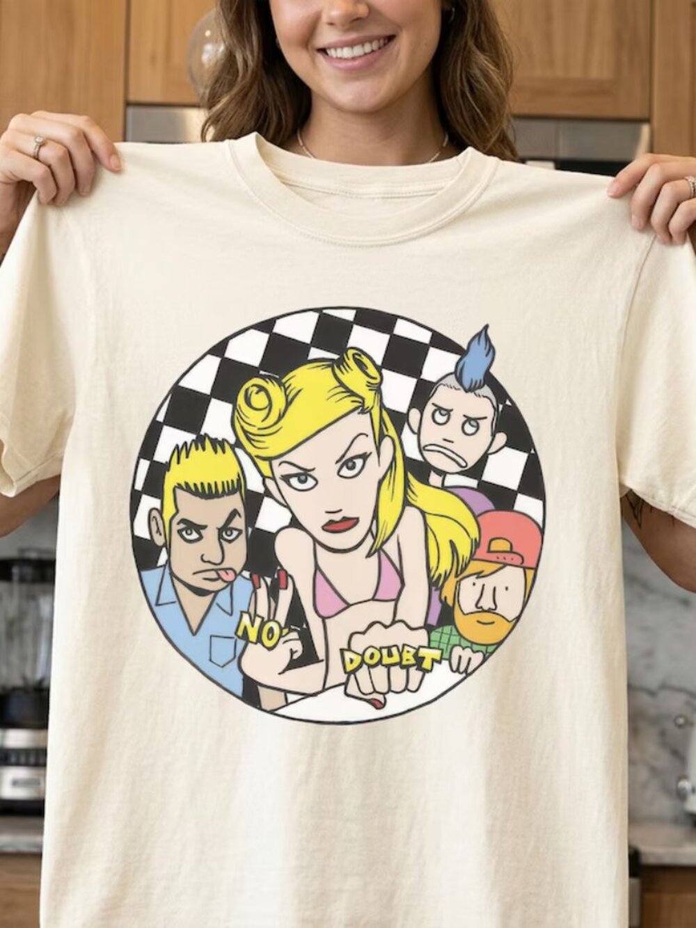No Doubt Graphic Unisex T-Shirt, Gwen Stefani 90s Aesthetic T Shirt
